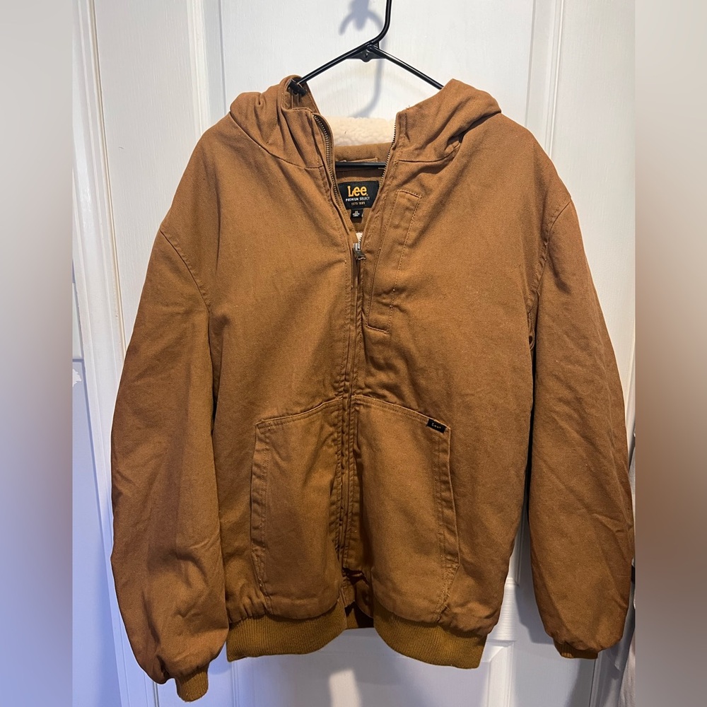Heavy Lee canvas winter coat - size XL - new without tags.